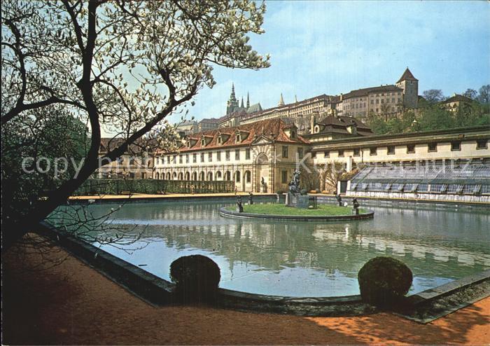 Prag Prahy Prague Waldsteingarten