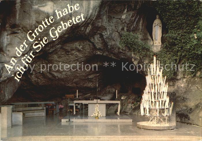 Lourdes Hautes Pyrenees Grotte Miraculeuse