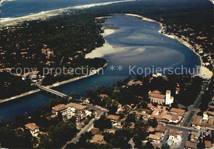 Hossegor Soorts Landes Fliegeraufnahme
