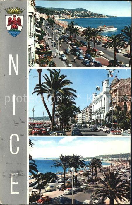 Nice Alpes Maritimes Verschiedene Ansichten der Promenade