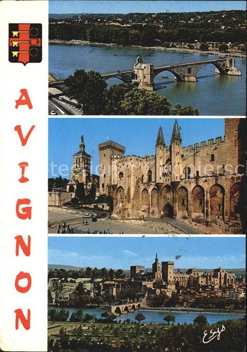 Avignon Vaucluse Pont Saint Bènèzet Palais des Papes