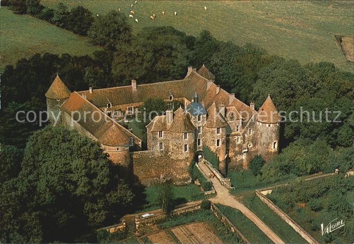 Saint-Fargeau Yonne Fliegeraufnahme Schloss