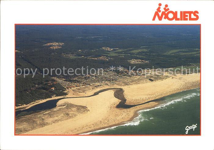 Moliets Plage Fliegeraufnahme