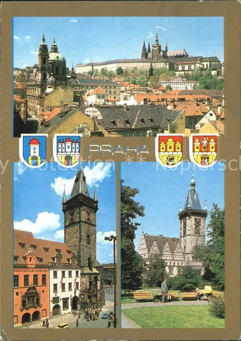 Prag Prahy Prague Burg Pulverturm