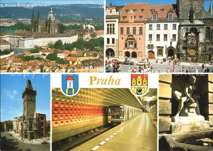 Prag Prahy Prague Metro Pulverturm Altstadt