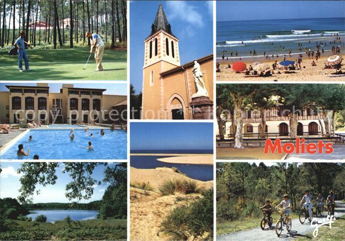 Moliets Plage Le Golf Rèsidotel Etang Le Eglise