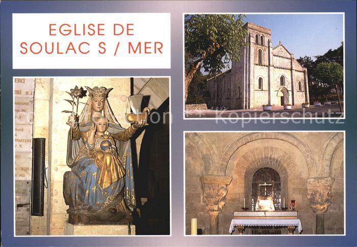 Soulac-sur-Mer Kirche Statue