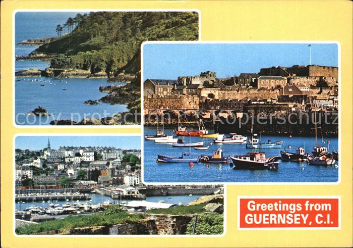 Guernsey Channel Islands Hafen Yachthafen Bucht