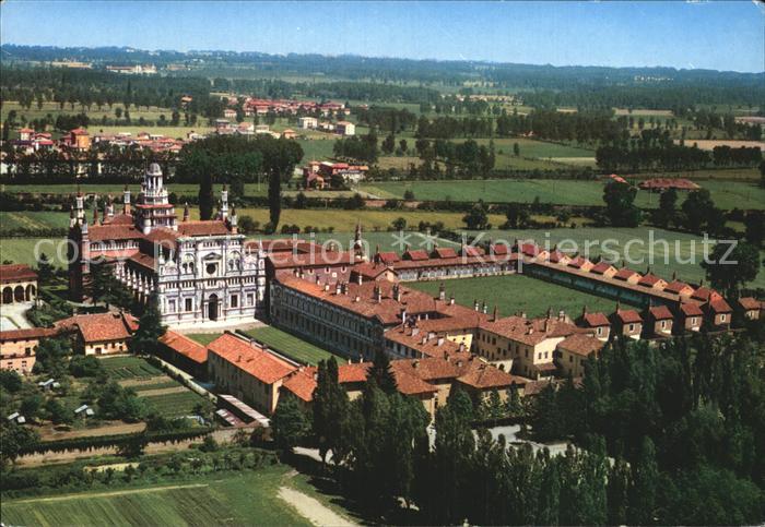 Certosa Di Pavia Fliegeraufnahme