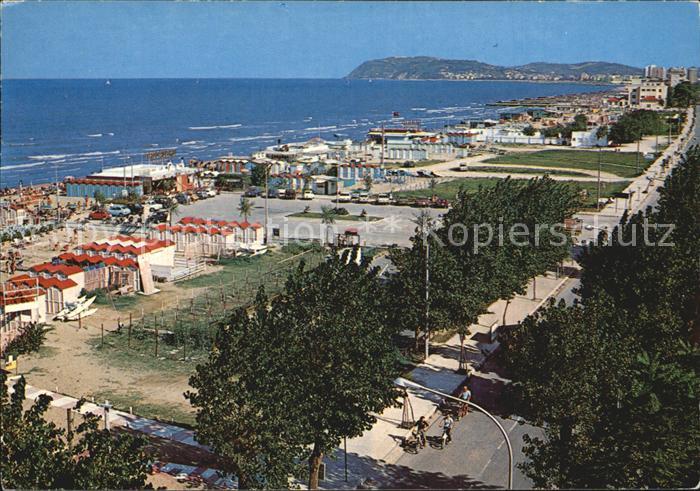 Misano Adriatico Promenade mit Strand