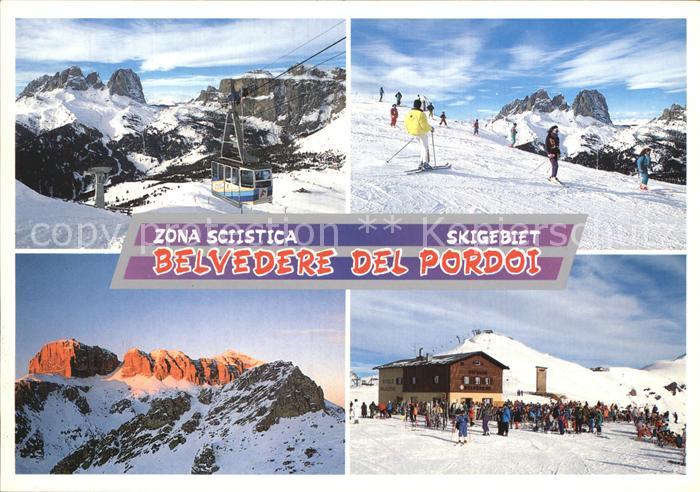 Canazei Skipiste Seilbahn