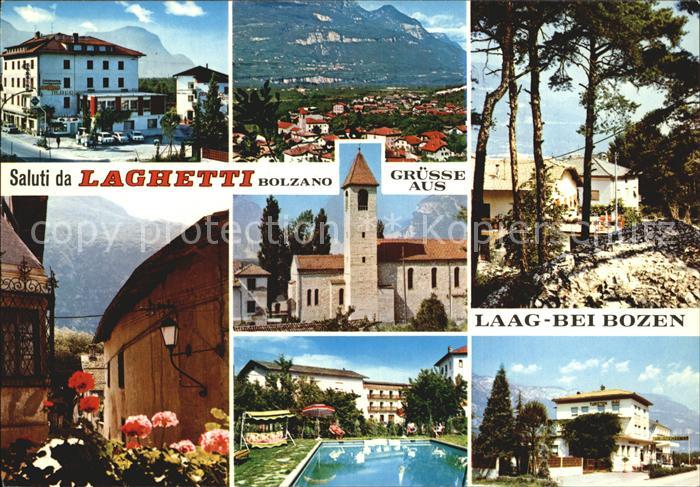 Bozen Suedtirol Teilansicht Laag