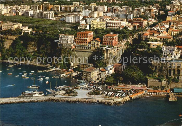 Sorrento Campania Fliegeraufnahme
