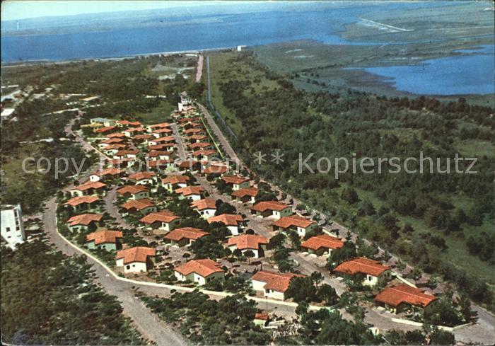 Bibione Fliegeraufnahme Bungalowdorf