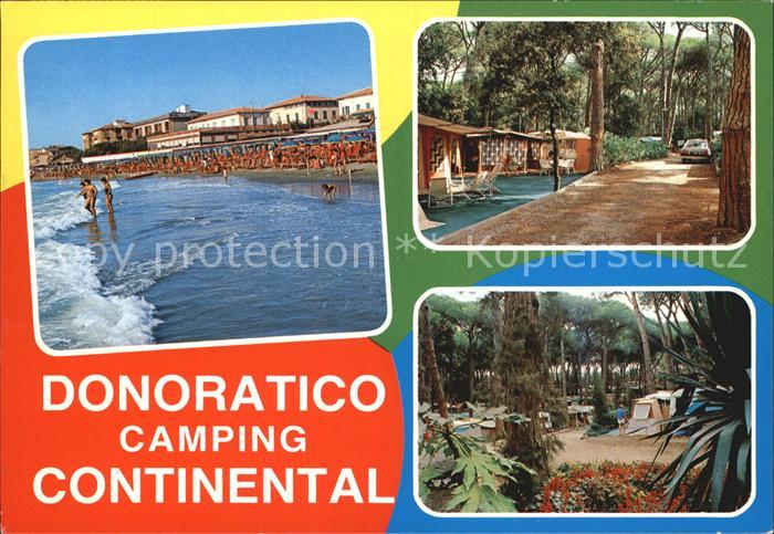 Marina di Castagneto Camping Continental Strand und Platz