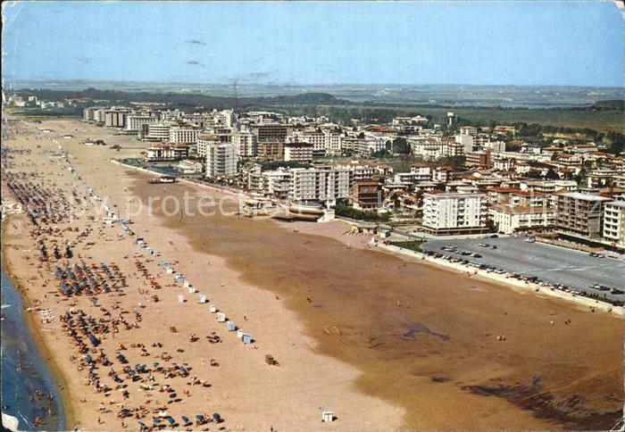 Lido di Bibione Fliegeraufnahme Strand