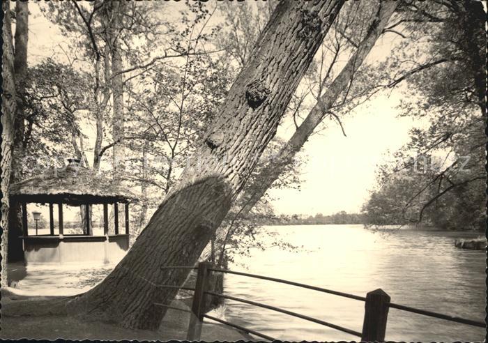 Kienbaum Deutscher Tur- und Sportbund Zentrale Trainingsstaette Pavillon am See