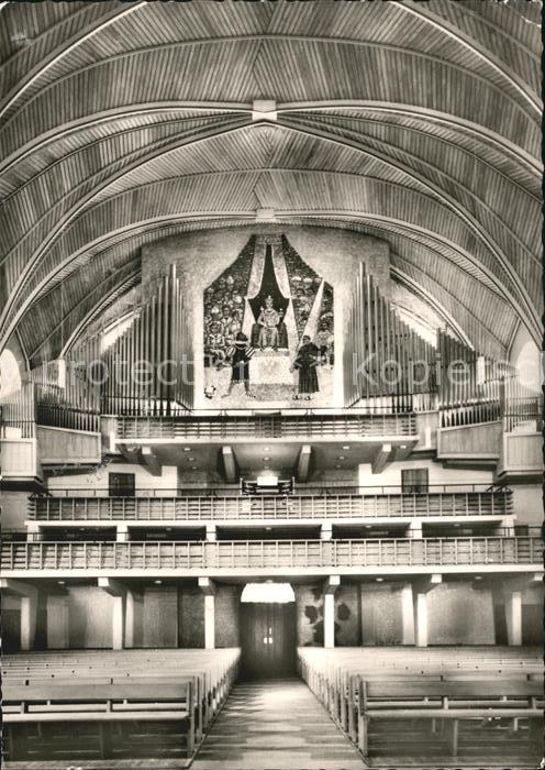 Worms Rhein Dreifaltigkeits Reformationskirche Orgelempore