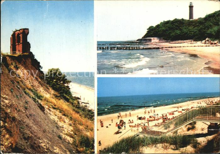 Szczecin Stettin Trzesacz ruiny gotyckiego Niechorze latarnia morska Mrzezyno pl