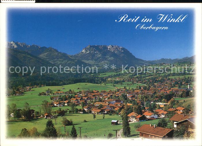 Reit Winkl mit Kaisergebirge