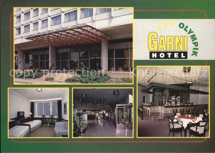 Praha Prahy Prague Olympik Garni Hotel Zimmer Hotelhalle Bar