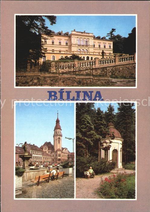 Bilina Bilin Tschechien Lazne J Fucika Mirove namesti Lazensky pramen