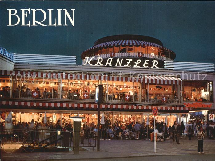 BERLIN  CITY Cafe Kranzler Kurfuerstendamm