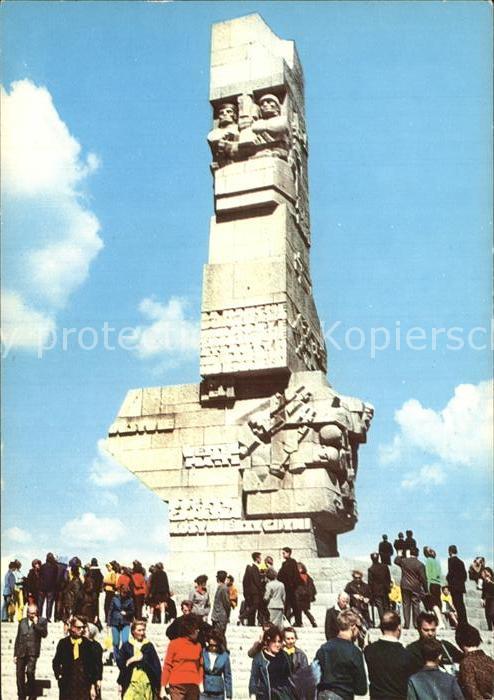 Gdansk Pomnik Bohaterow Westerplatte 1939 bis 1945