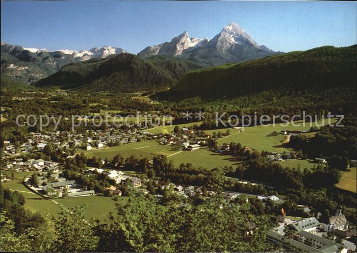 Bischofswiesen mit Watzmann