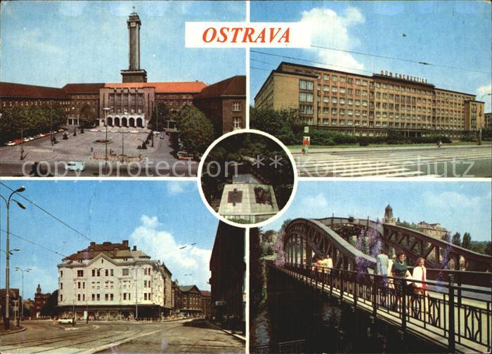 Ostrava Schloss Dum Energetiky Strassenpartie Bruecke