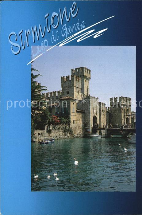 Sirmione Lago di Garda Castello Scaligero Lago di Garda