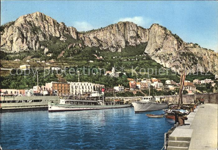 Capri Il porto Marina Grande