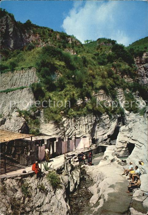 Ischia San Angelo Bagni naturali radioattivi di Cava Scura