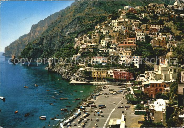 Positano Spiaggia e panorama