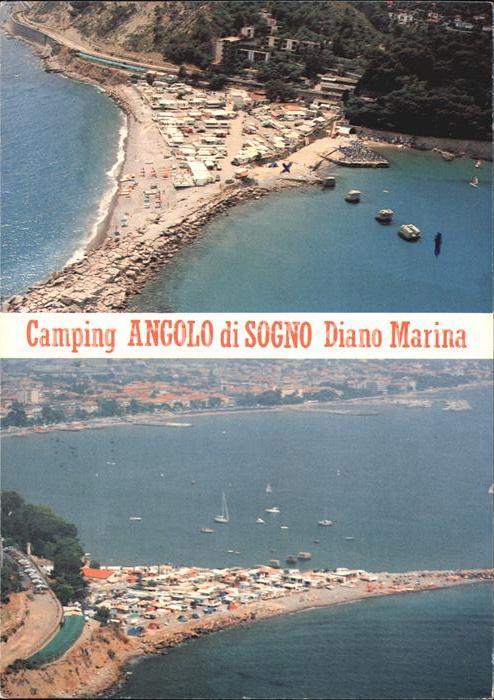 Diano Marina Camping Angolo die Signo di Landini Vera Cruz Veduta aerea