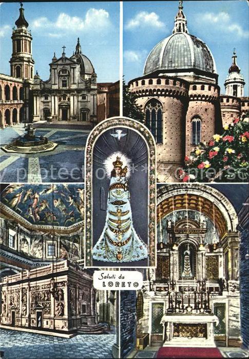 Loreto Ancona Basilica Veduta parziale