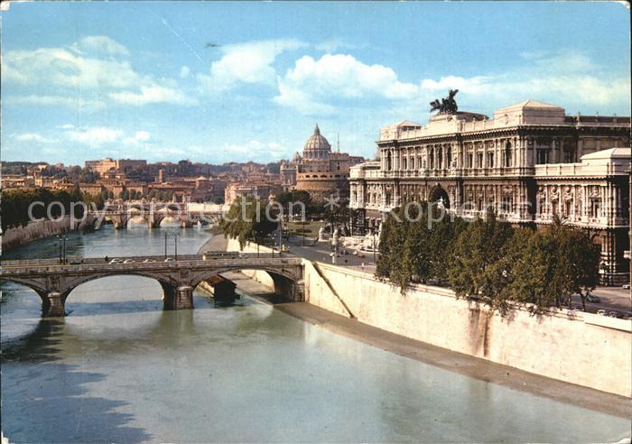 Roma Rom Palazzo di Giustizia e Lungotevere