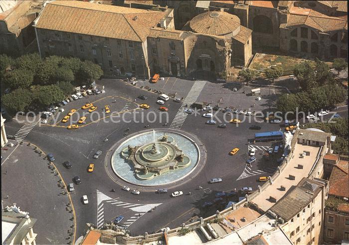 Roma Rom Piazza Esedra Veduta aerea