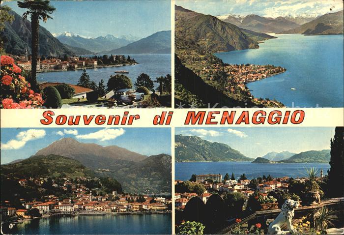 Menaggio Lago di Como Teilansichten Panorama