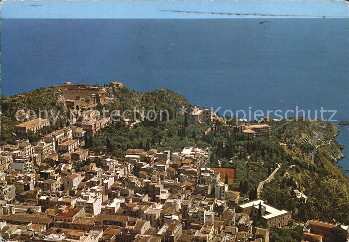 Taormina Sizilien Panorama visto dal Castello