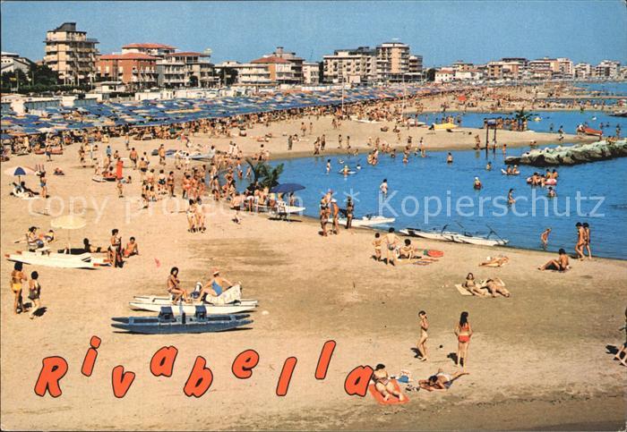 Rivabella Rimini La spiaggia