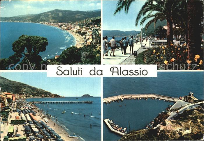 ALAssIO Savona Liguria IT Strand Promenade Hafen
