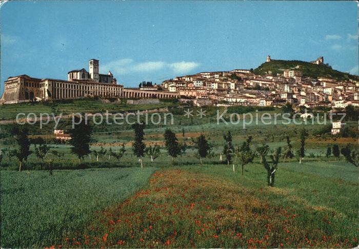 Assisi Umbria Panorama dalla pianura