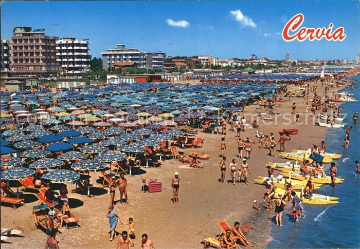 Cervia La spiaggia