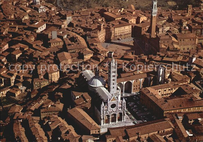 Siena Veduta aerea