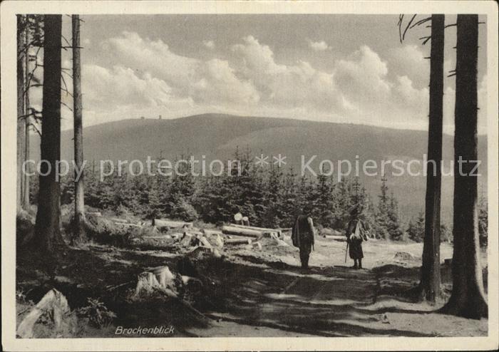 Brocken Harz Brockenblick