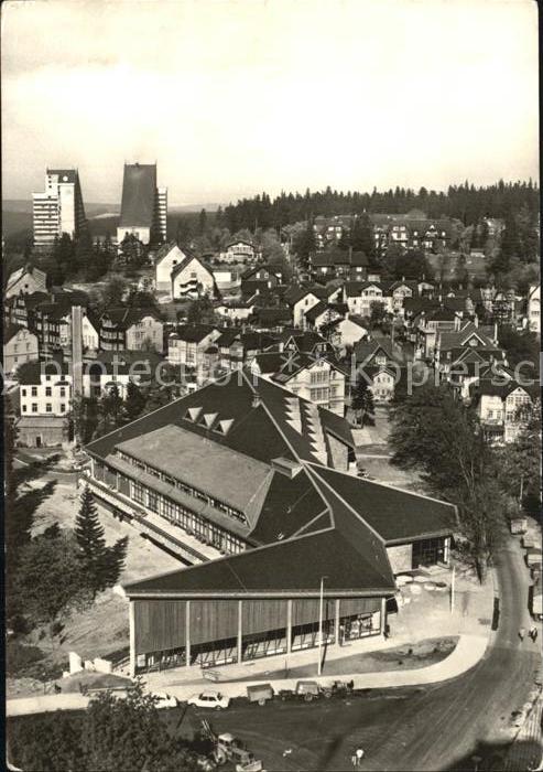 Oberhof Thueringen Stadtblick