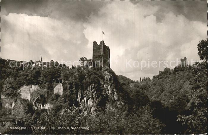 Manderscheid Eifel Ober- und Niederburg