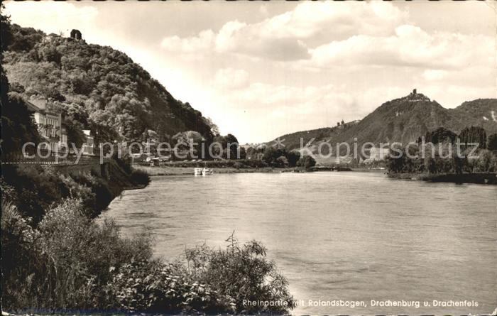 Drachenfels Rolandsbogen Drachenburg Rhein