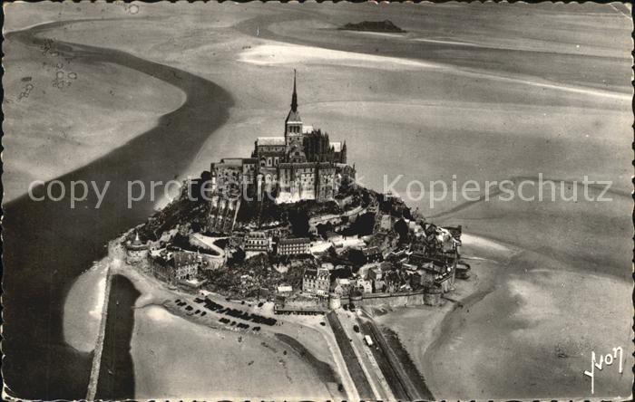 Mont-Saint-Michel Le Fliegeraufnahme